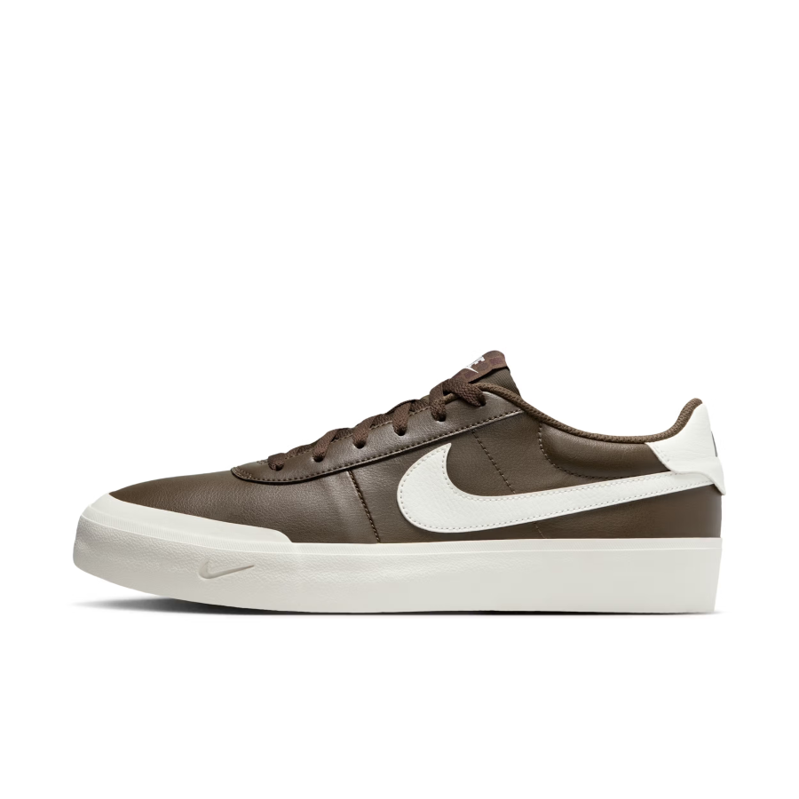 Nike Nike Court Shot Leather Low top Skateboard Shoes Men's Taupe