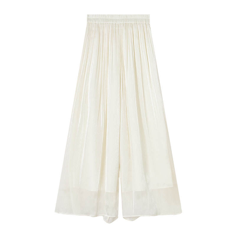XIANGYING Casual Pants Women's Thin Wide Leg Pants
