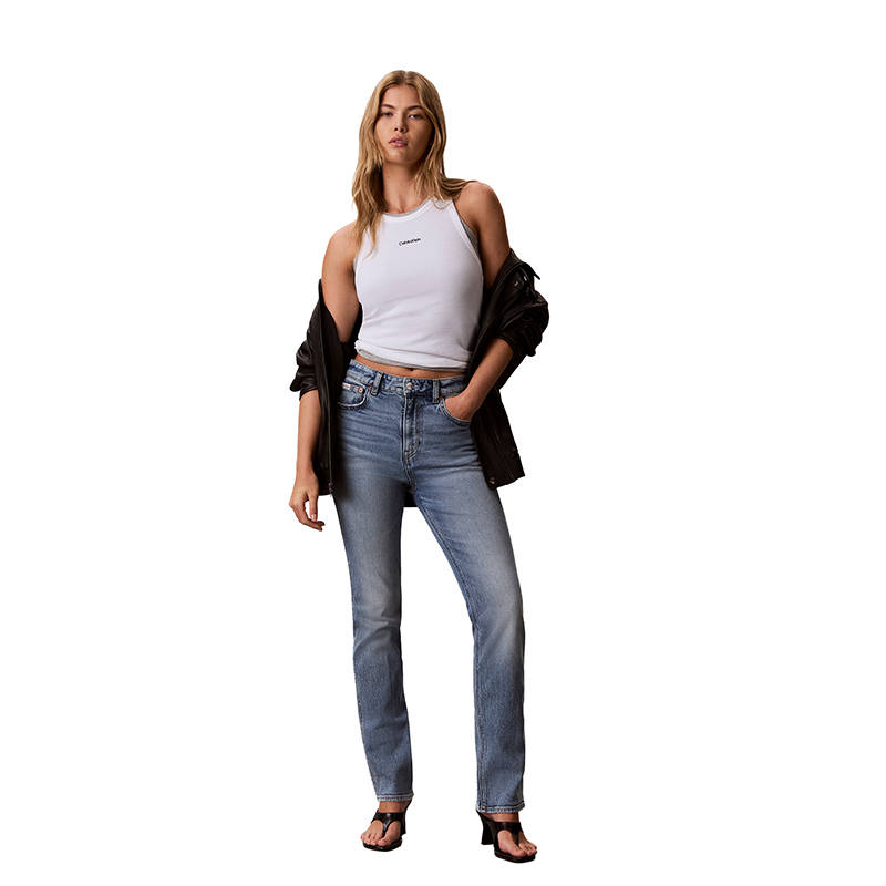 Calvin Klein Jeans Women's 21E Denim Blue Moderate Pencil Pants