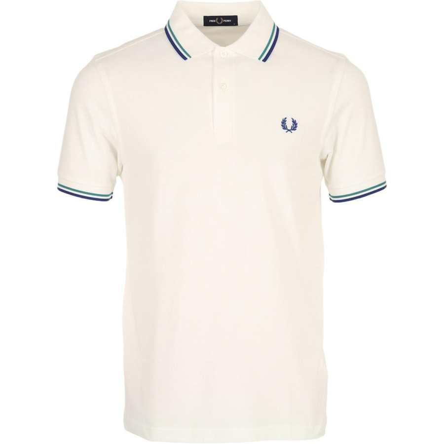 FRED PERRY Fred Perry tipped short-sleeve polo shirt