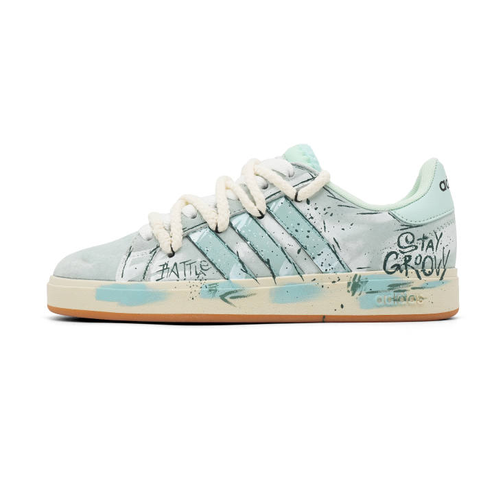 Adidas Adidas Grand Court Base 00s Maris Sal Mint Low top Skateboard Shoes Unisex