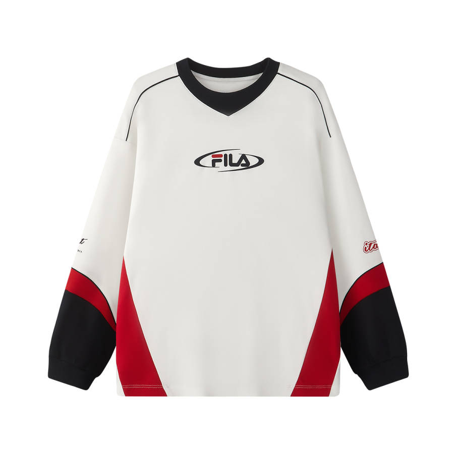 FILA KIDS T Shirts V Neck Moderate