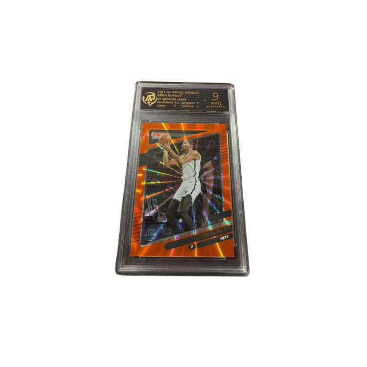 PANINI Donruss Nets, Kevin, KD Orange Light Fold, Showdown Moments, High Scores, Rare Cards Graded Cards 1 Pc