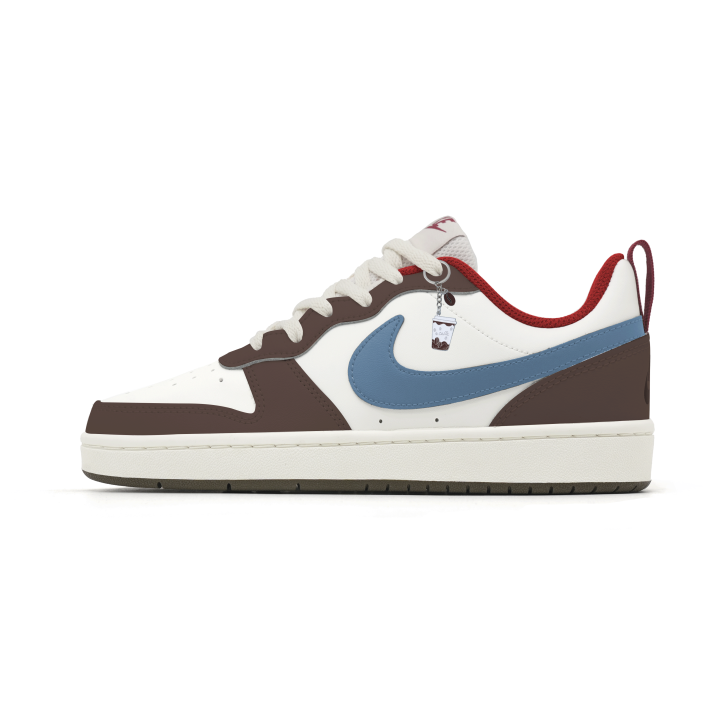 Nike Nike Court Borough 2 Low top Skateboard Shoes Women's Brown