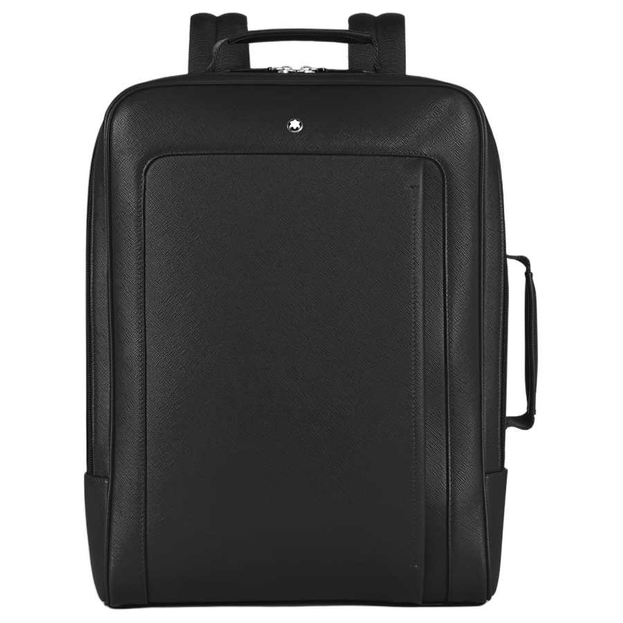 MONTBLANC MONTBLANC Cow Leather Backpack Men's Black