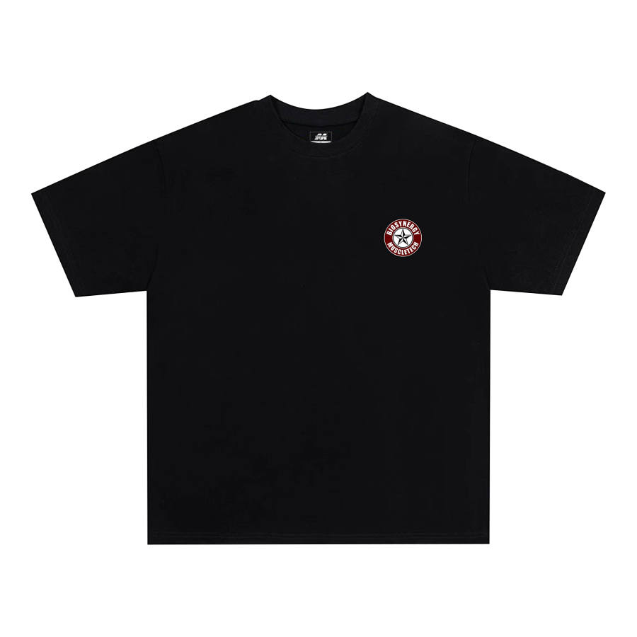 MUSCLETECH T Shirts Unisex Crew Neck Thin Straight Fit