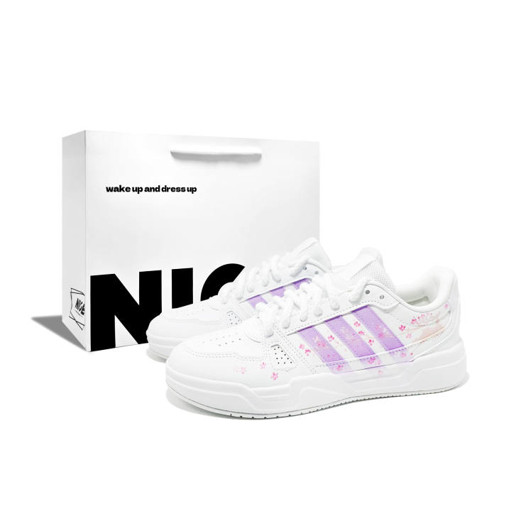 Adidas Adidas LITE BALLER Skateboard Shoes Unisex Low Top Purple