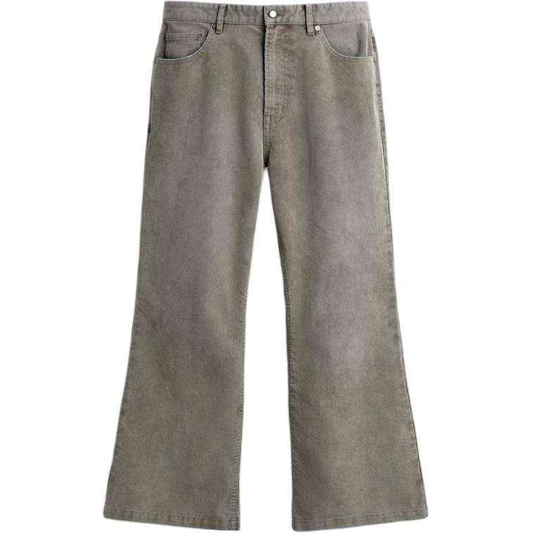 ZARA Casual Pants Unisex Light Gray Moderate Bootcut Pants