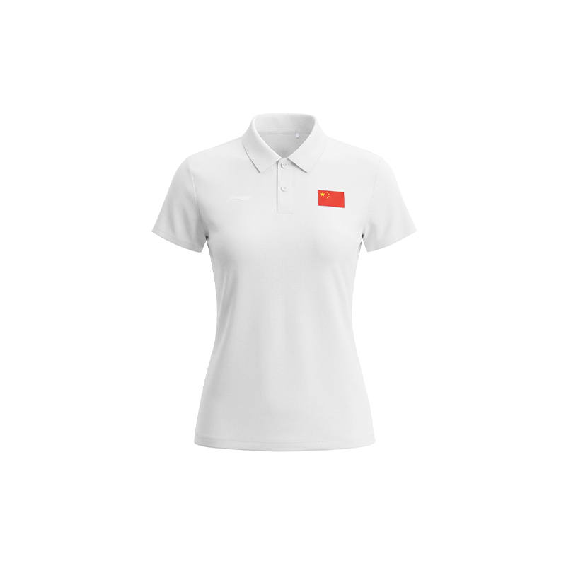 Li-Ning Li Ning Polo Shirt Women's White