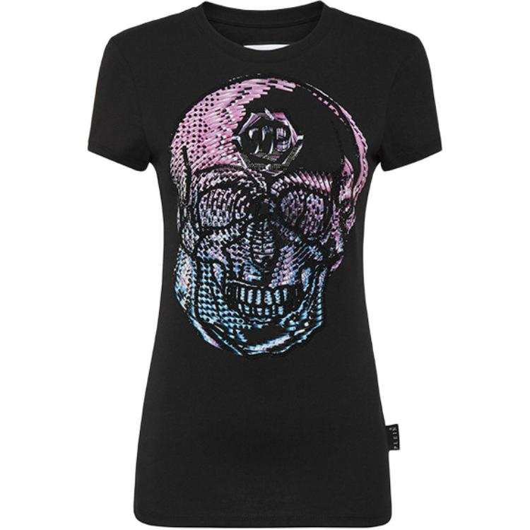 PHILIPP PLEIN 【Best of: Promotions】crystal-embellished skull T-shirt