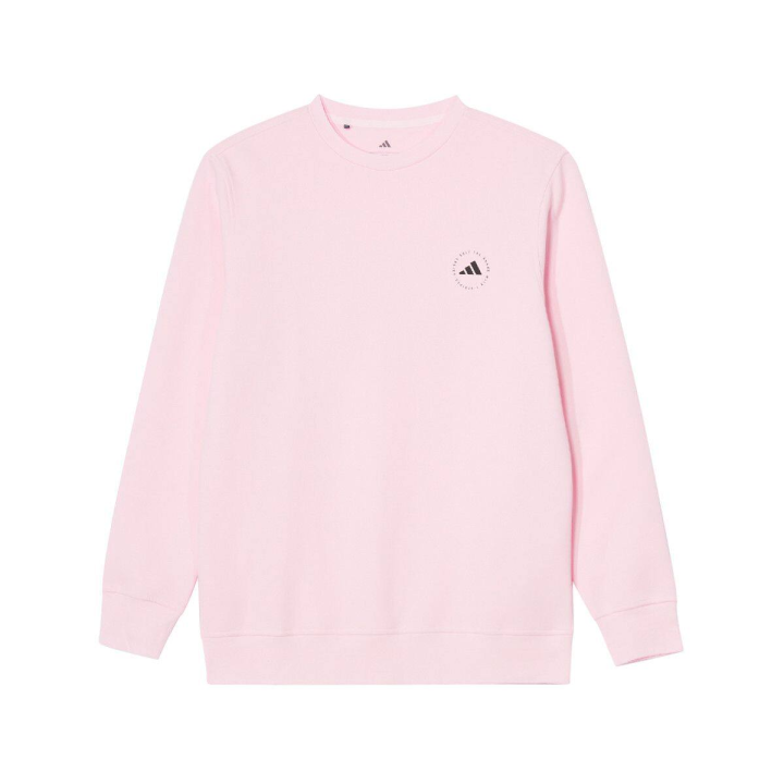 Adidas Adidas Sweatshirts Unisex Pink Crew Neck Moderate