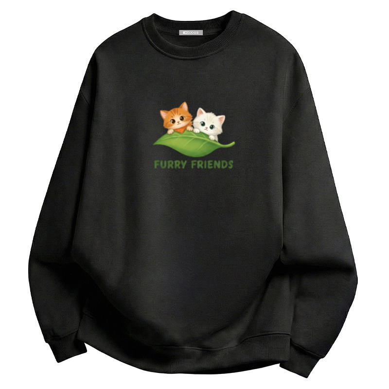 Hodo Sweatshirts Unisex Crew Neck Moderate Regular