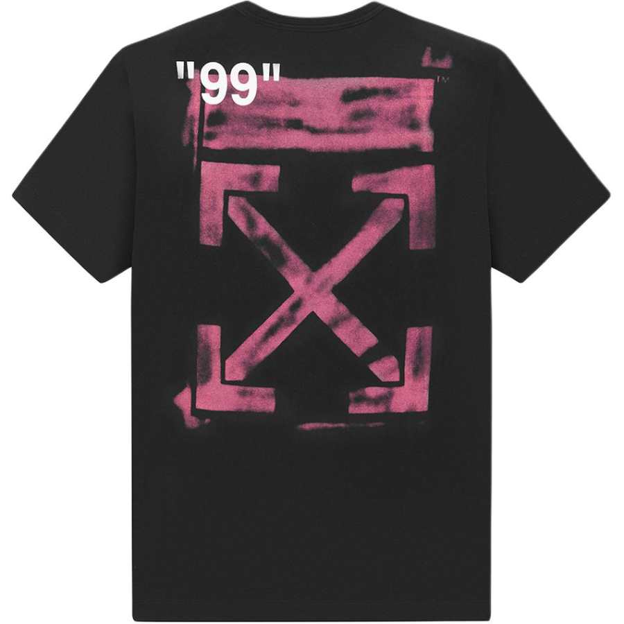 OFF-WHITE OFF WHITE Impressionism Diagonal Stencil Tee