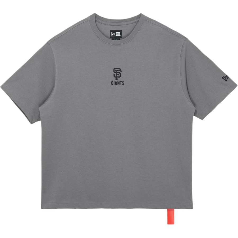 New Era T Shirts Unisex Dark Gray Crew Neck