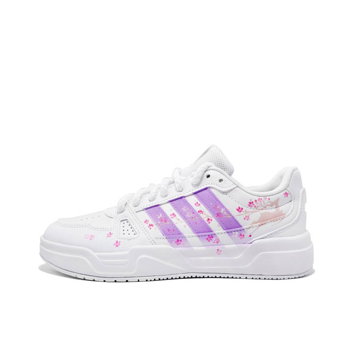Adidas Adidas LITE BALLER Deer Cries Spring Pu Cushioning Abrasion Resistant Slip Resistant Low top Skateboard Shoes Unisex