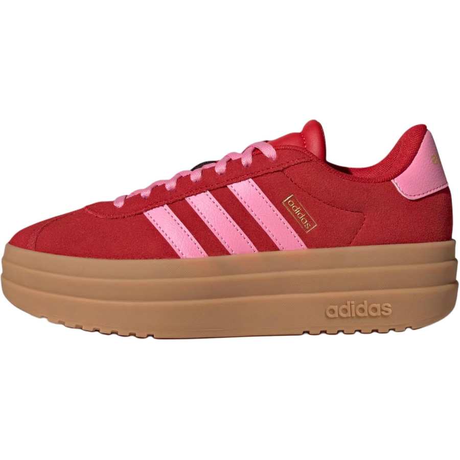 Adidas Adidas VL Court Bold Skateboard Shoes Red Kids'