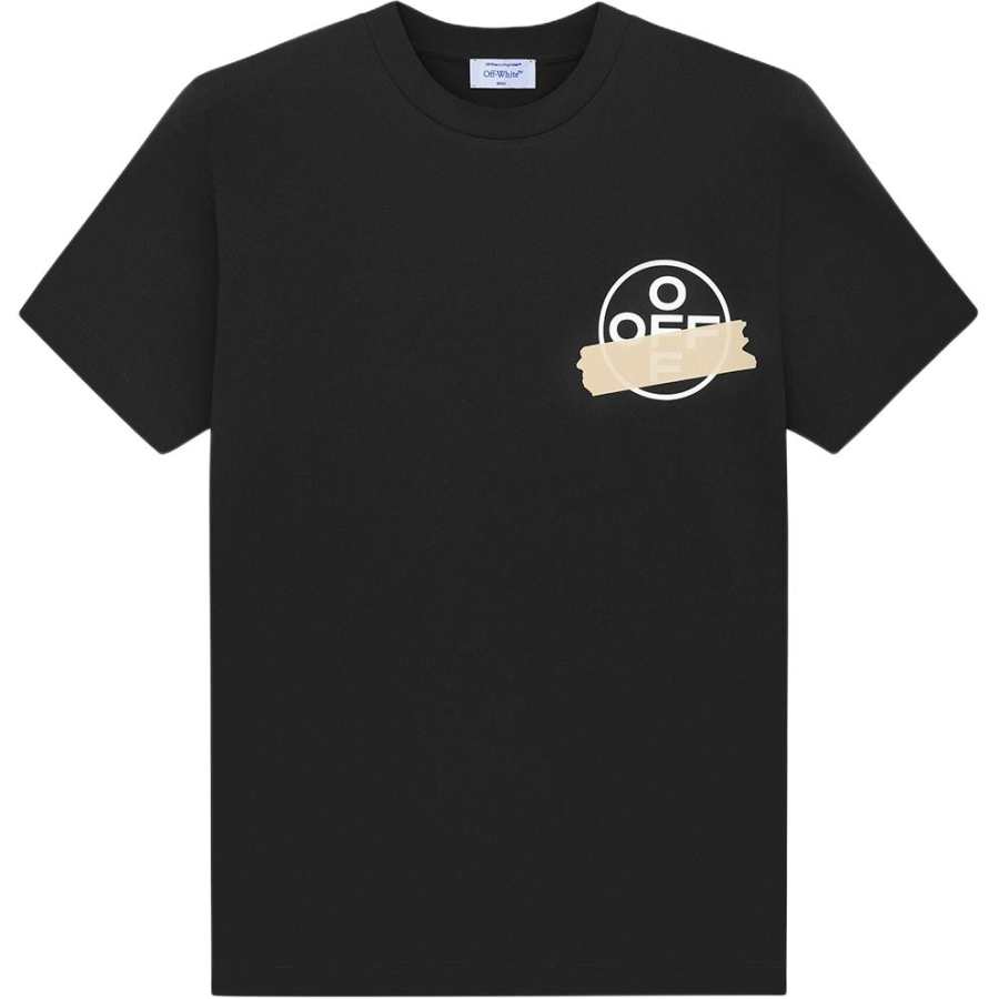 OFF-WHITE OFF WHITE Slim Fit Tape Arrows T Shirt