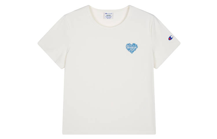 Champion Campus T Shirts Women's Crew Neck Moderate