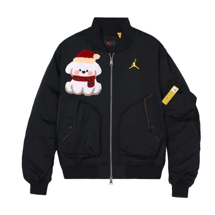 Jordan Jordan Jackets Unisex Black Baseball Collar Moderate Other
