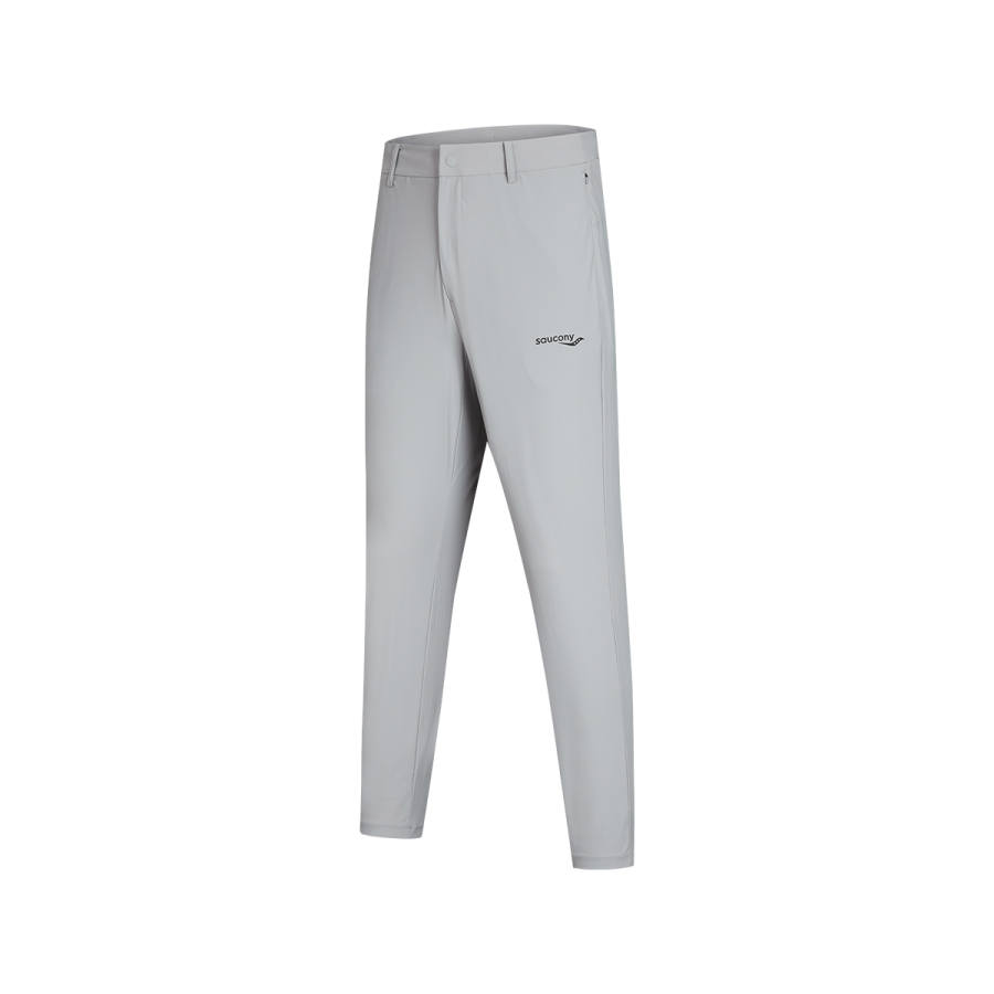Saucony Casual Pants Men's Dark Silver Gray Moderate Other
