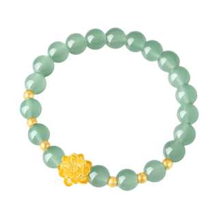 IWE Alloy Colored Glaze Beaded Bracelets Women's
