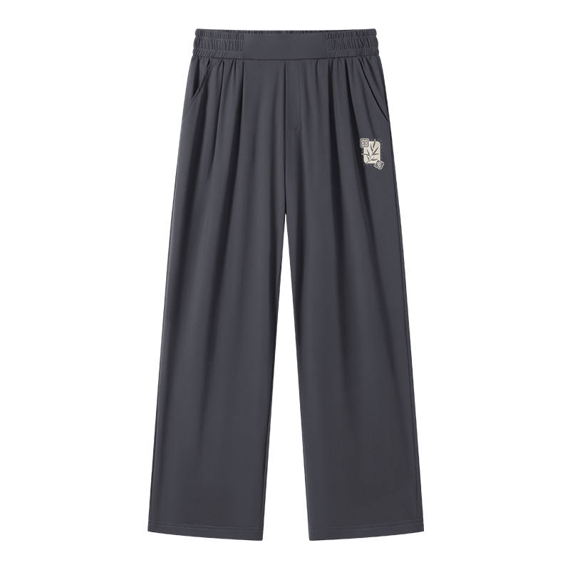 Tonlion Quick Dry Pants Unisex Thin Straight Fit Pants