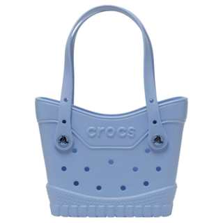 Crocs Cut Out Design Tote Handbag Small Unisex Haze Blue