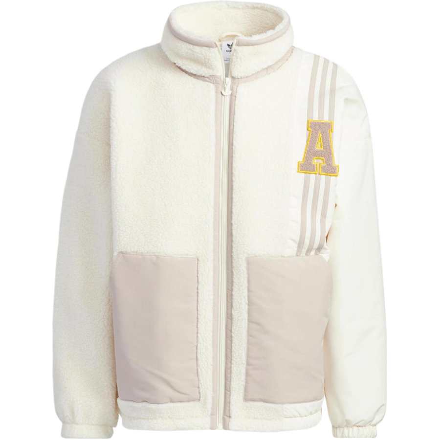 Adidas Originals AU SHERPAAnti University Jacket Unisex White