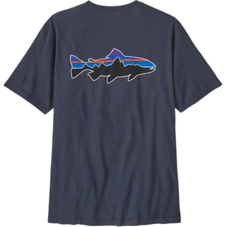 Patagonia Organic Fitz Roy T Shirt Men's