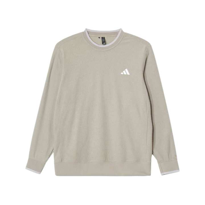 Adidas Adidas Sweatshirts Men's Khaki Crew Neck Moderate