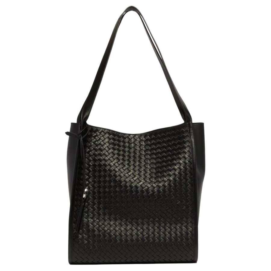 Bottega Veneta Sheepskin Handbag Men's Black