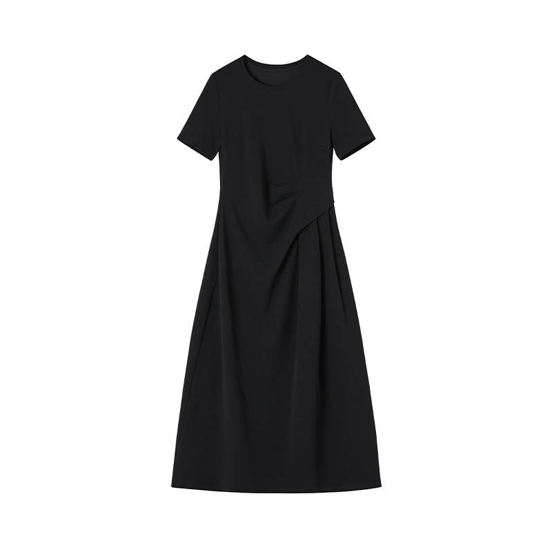 XIANGYING Short Sleeved Dress Women's