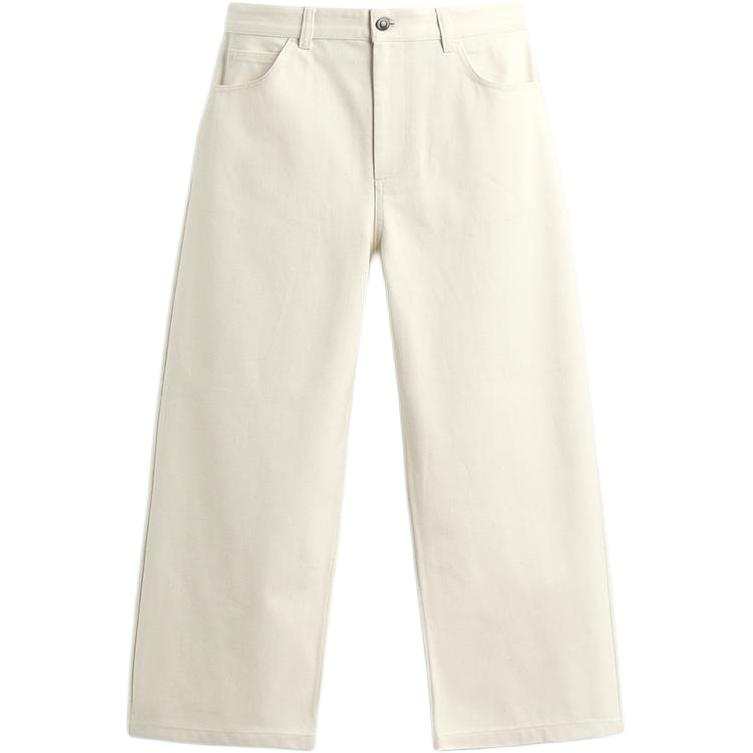 ZARA ZARA Jeans Unisex Light Beige Moderate