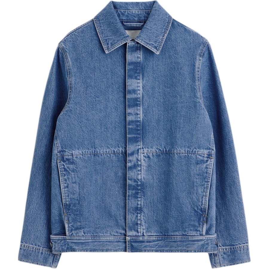 COS COS Denim Jackets Men's Blue Moderate