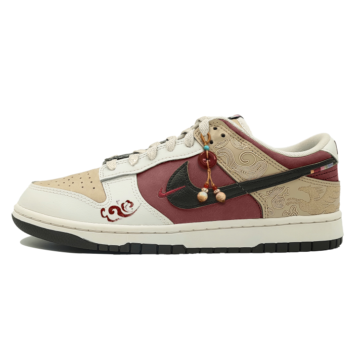 Nike Nike ⻢ 「 」 Skateboard Shoes Men's Low Top Beige, Red, Black, White