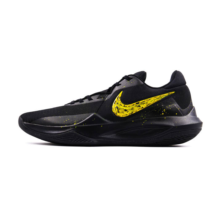 Nike Nike Precision 6 Starfall Black Armor, Baby's Breath Fabric Low top Basketball Shoes Men's Black