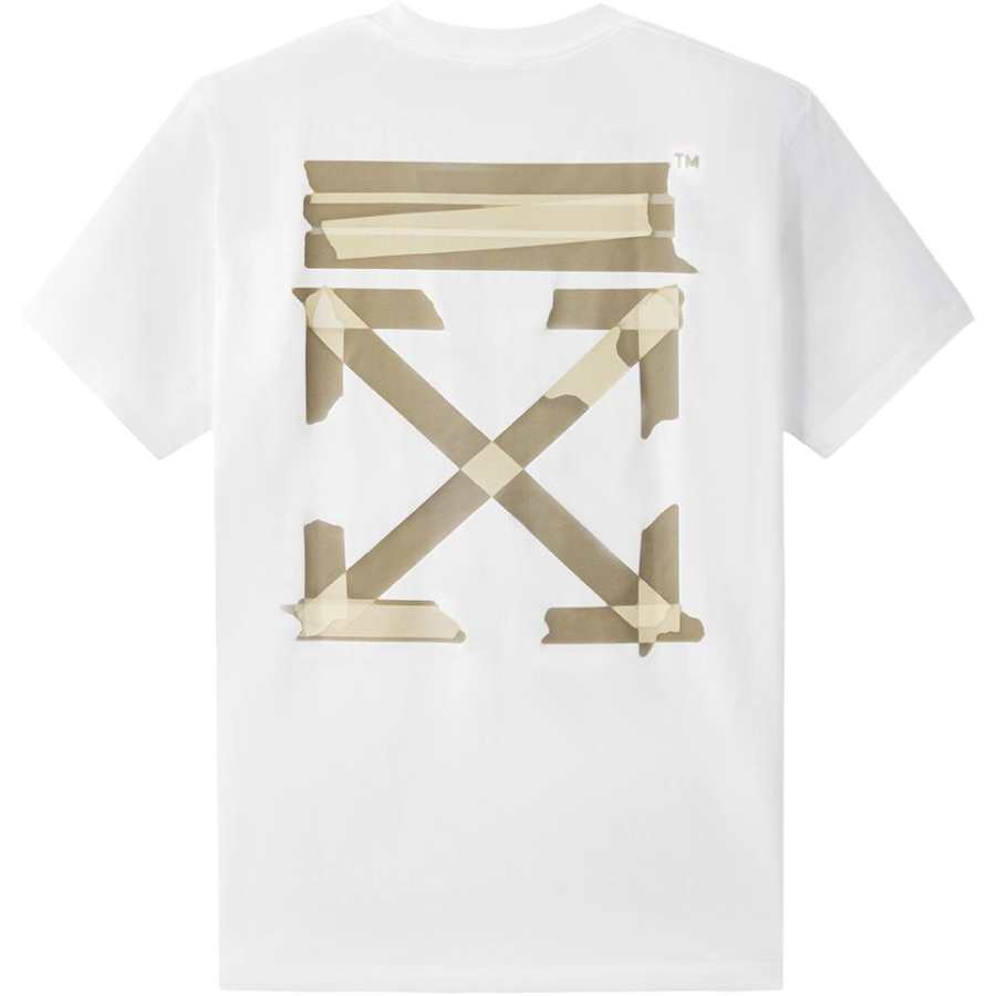 OFF-WHITE OFF WHITE Oversized Fit Tape Arrows T Shirt