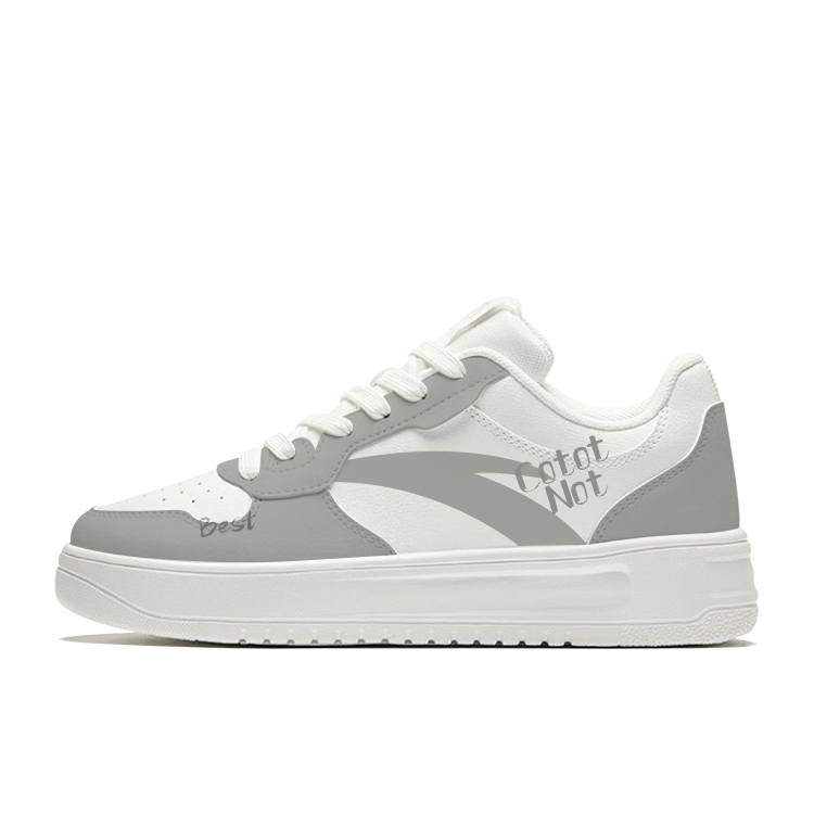 Anta Easy Synthetic Leather Cushioning Slip Resistant Low top Skateboard Shoes Unisex
