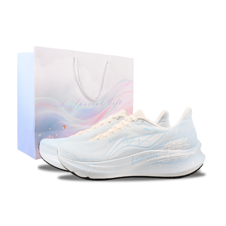 Li-Ning Li Ning Red Hare 9 Running Shoes Men's Low Top Blue/White