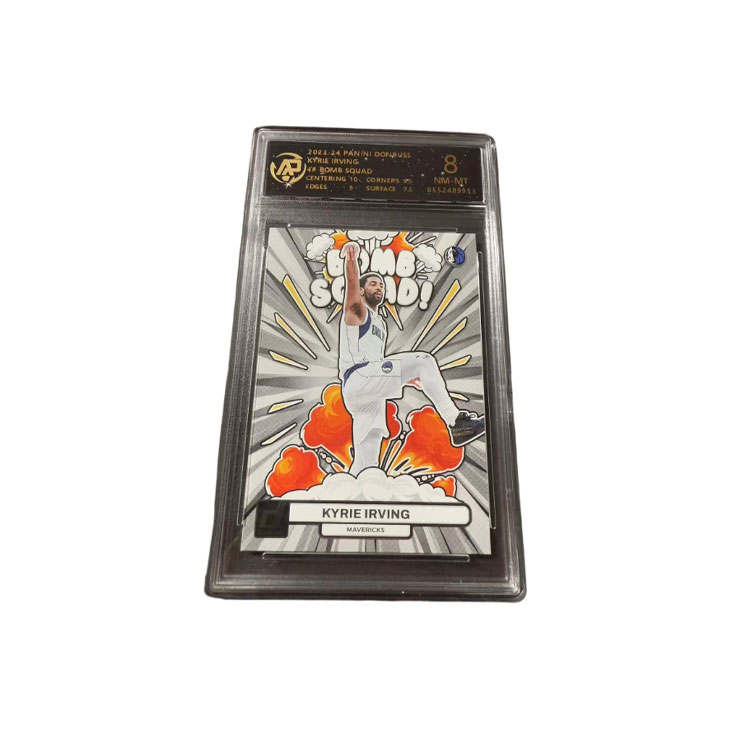 PANINI Donruss Mavericks Team, Kyrie, Irving, Elite Shooter, Cartoon Element, Rare Card Graded Cards 1 Pc