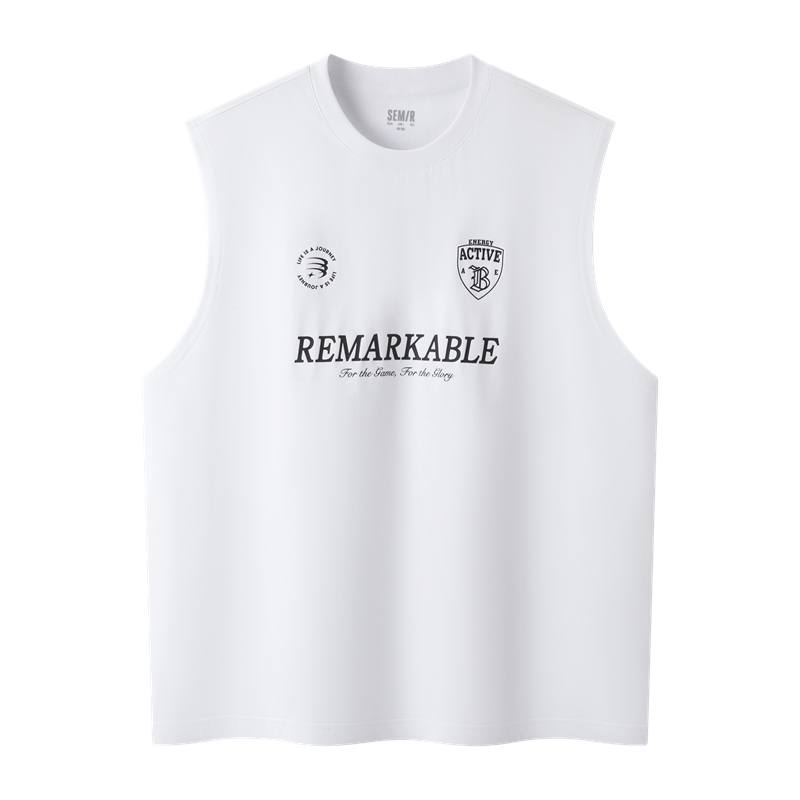 Semir Tank Tops Men's Crew Neck Moderate Straight Fit