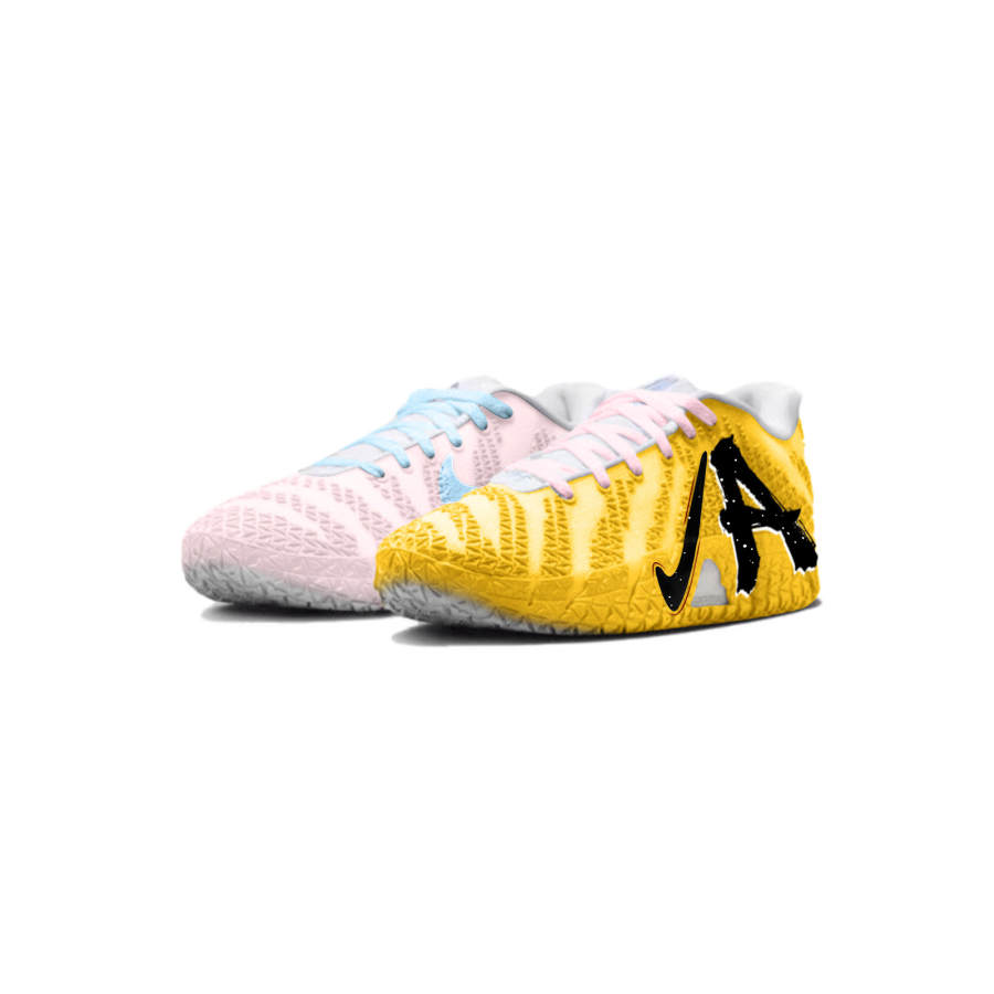 Nike Nike Ja Morant 3 Sweet Whirlwind Slip Resistant Low top Basketball Shoes Unisex Mismatched
