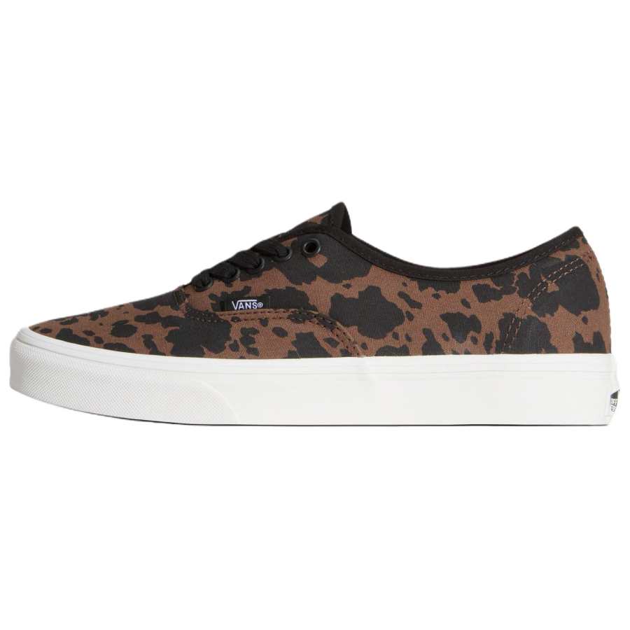 Vans Vans Authentic Low top Skateboard Shoes Unisex Brown Black