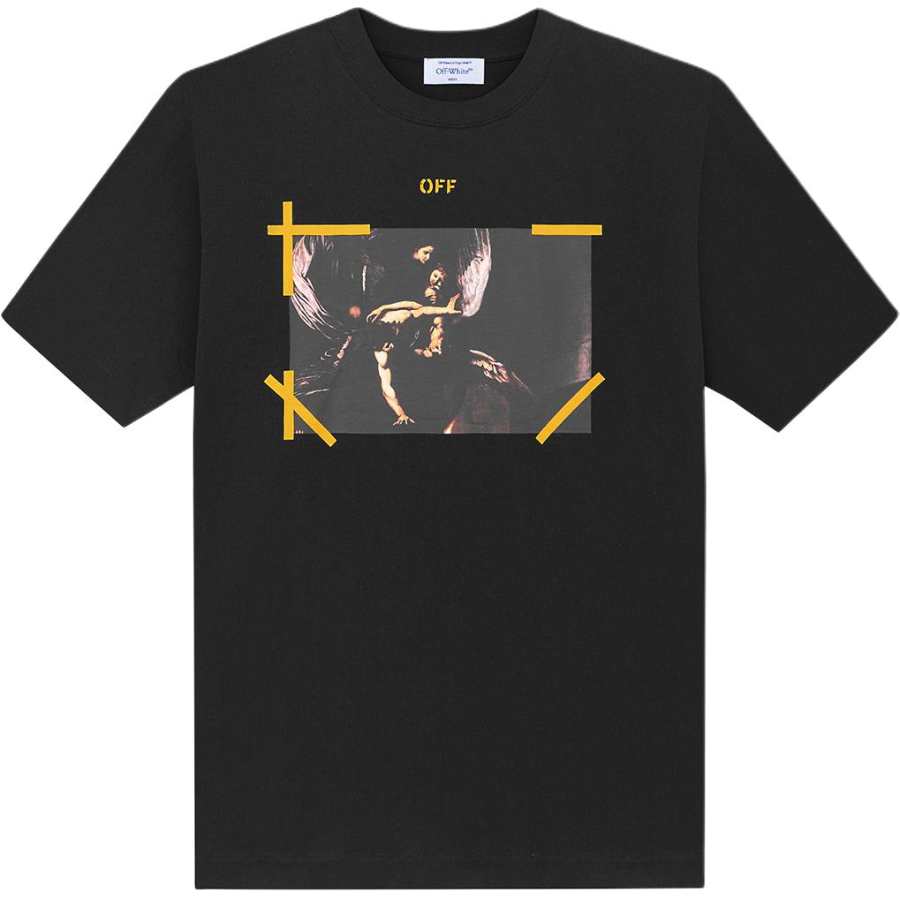 OFF-WHITE OFF WHITE Arrow Carav Mercy Skat S/S Tee