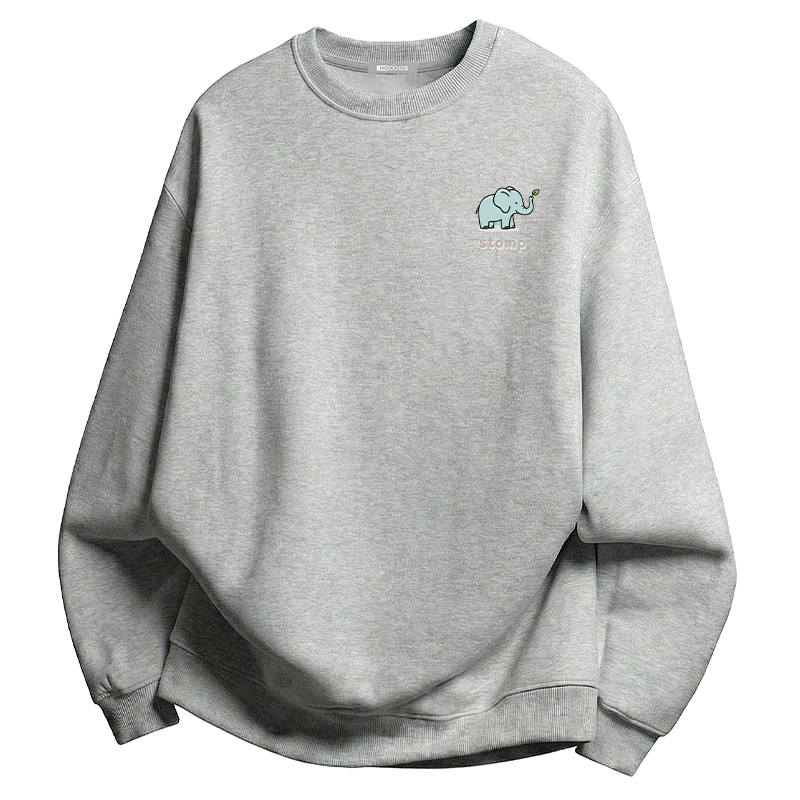 Hodo Sweatshirts Unisex Crew Neck Moderate Regular