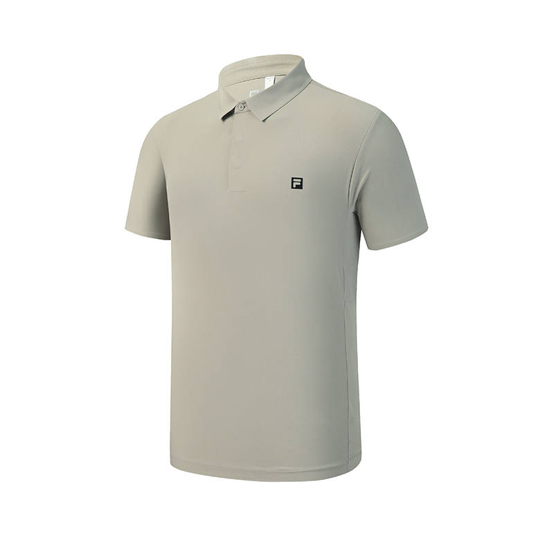 FILA Fitness Polo Shirts Men's Taupe Moderate
