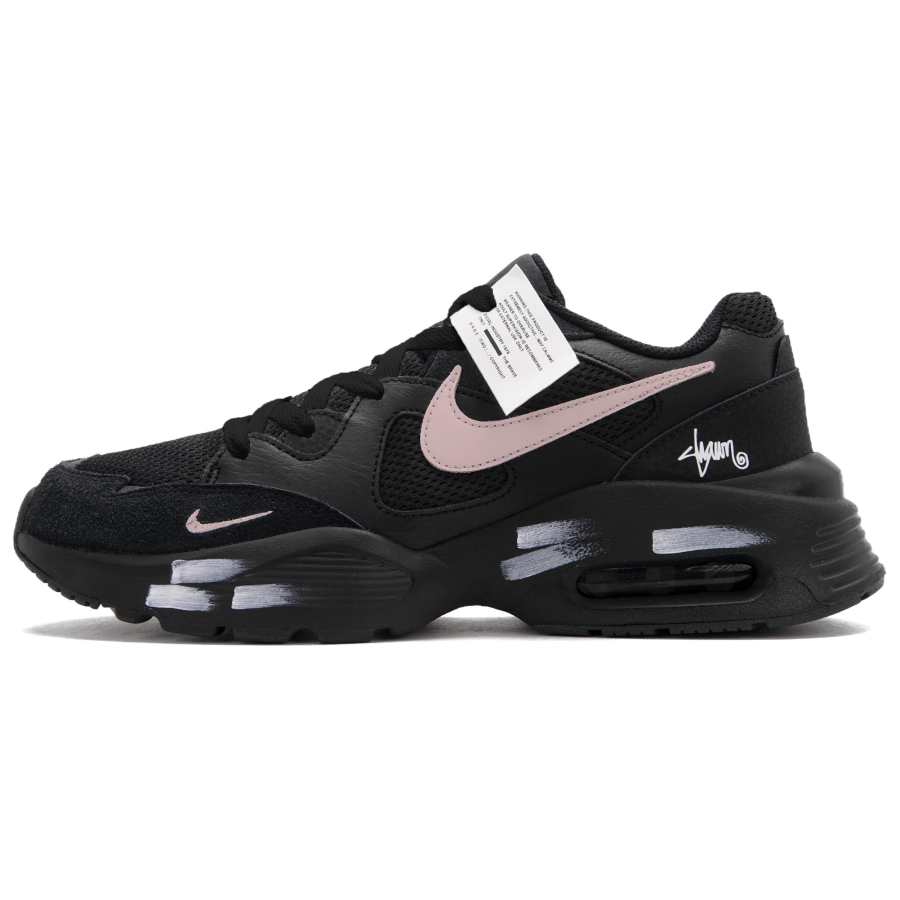 Nike Nike Air Max Fusion Low top Running Shoes Men's Black White Pink