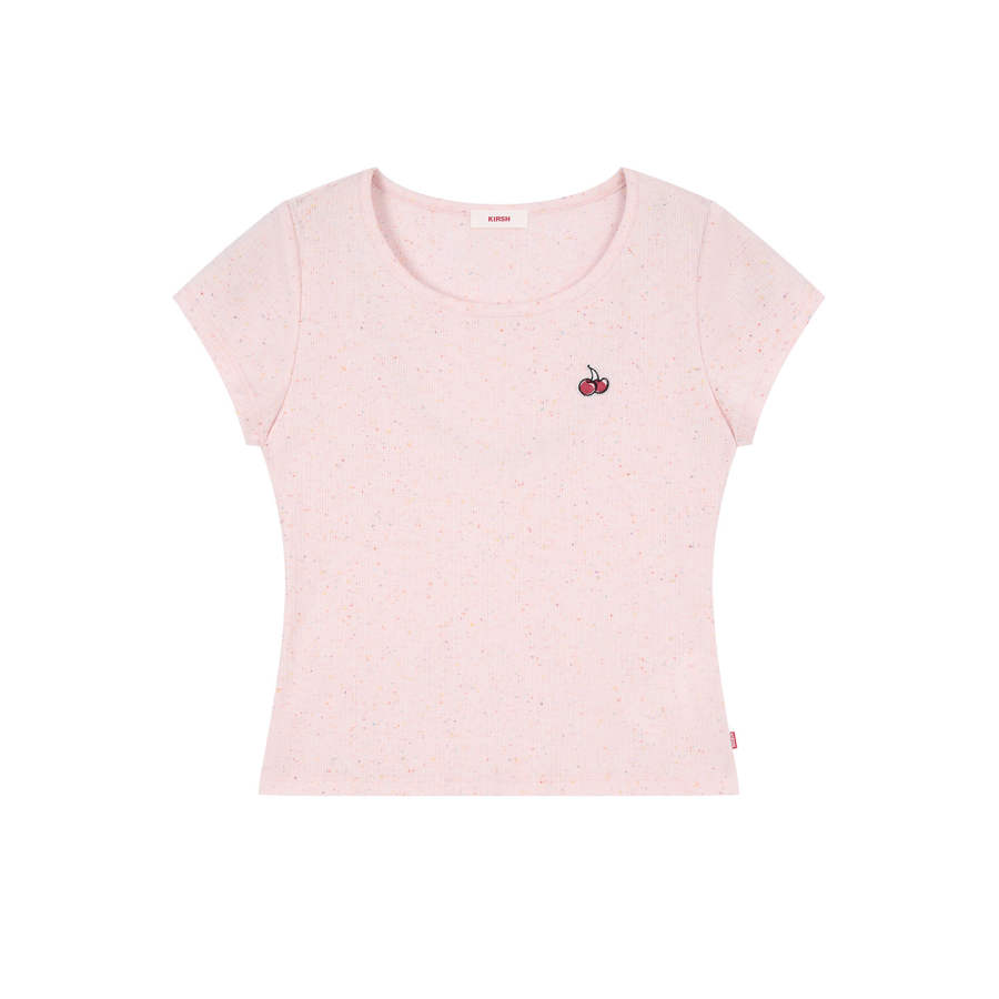 Kirsh Crop Tops Women's Crew Neck Moderate