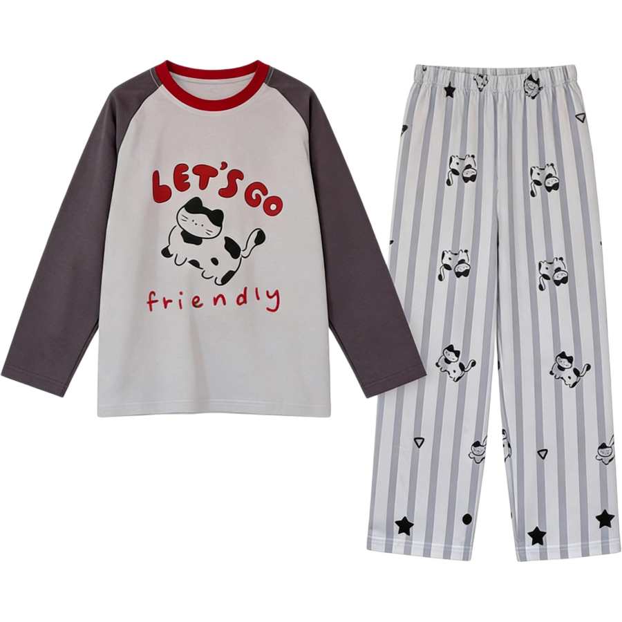 Lanza Lanza Loungewear Set Gray Kids'
