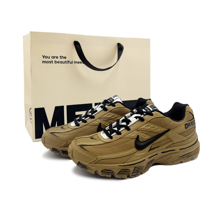 Nike Nike Initiator PU, Mesh Cushioning Abrasion Resistant Breathable Low top Casual City Commuting Running Shoes Unisex
